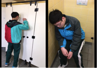当使用者晕倒时，商场可以派人调查