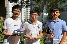 「中學資訊科技增潤計劃」伙伴學校長沙灣天主教英文中學在「第22屆香港青少年科技創新大賽」獲得一個優異獎（附圖）